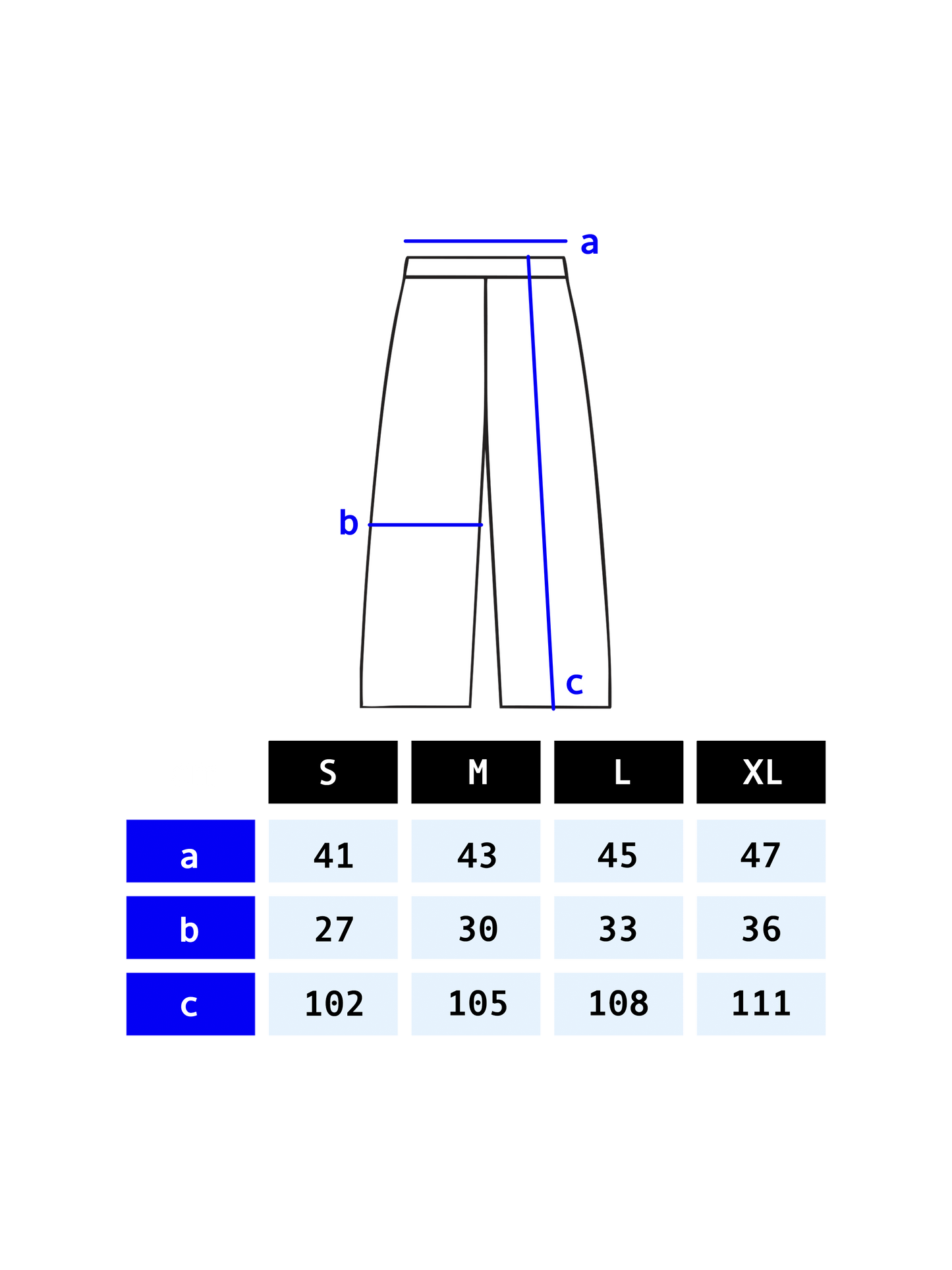 CHAINMAIL ASYM BOTTOMS