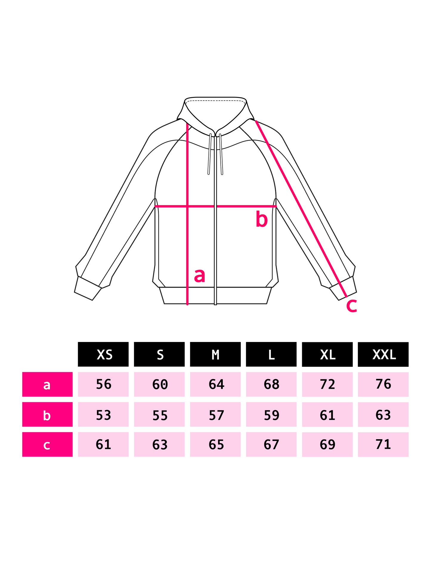 BLACK OVERLOCK HOODIE