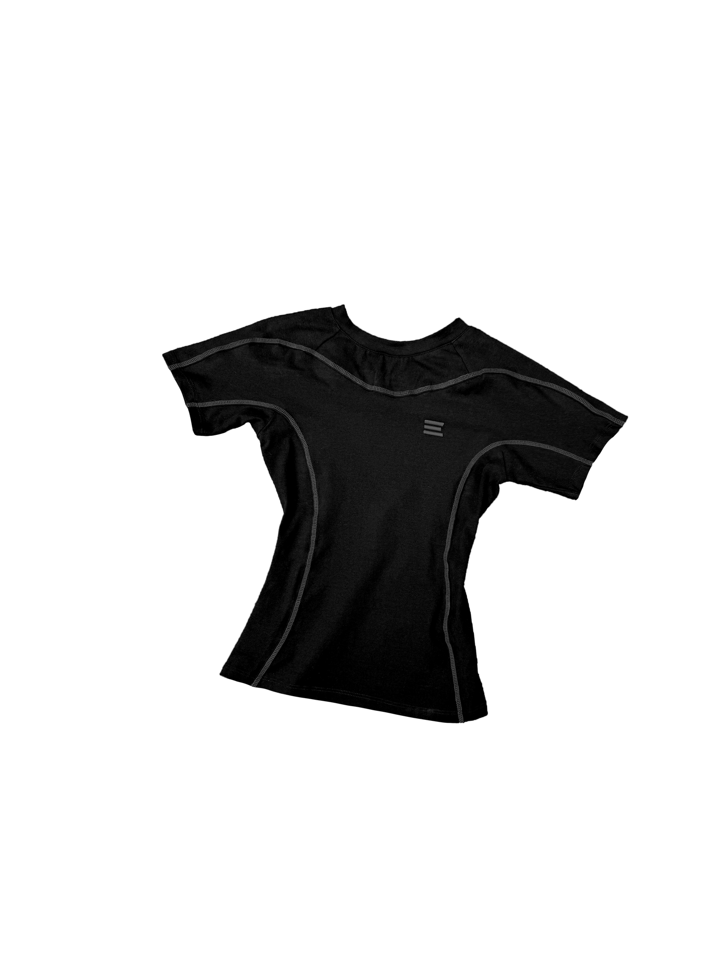 BLACK OVERLOCK MINI T