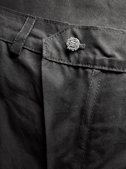 BLACK FRONTLINE TROUSERS