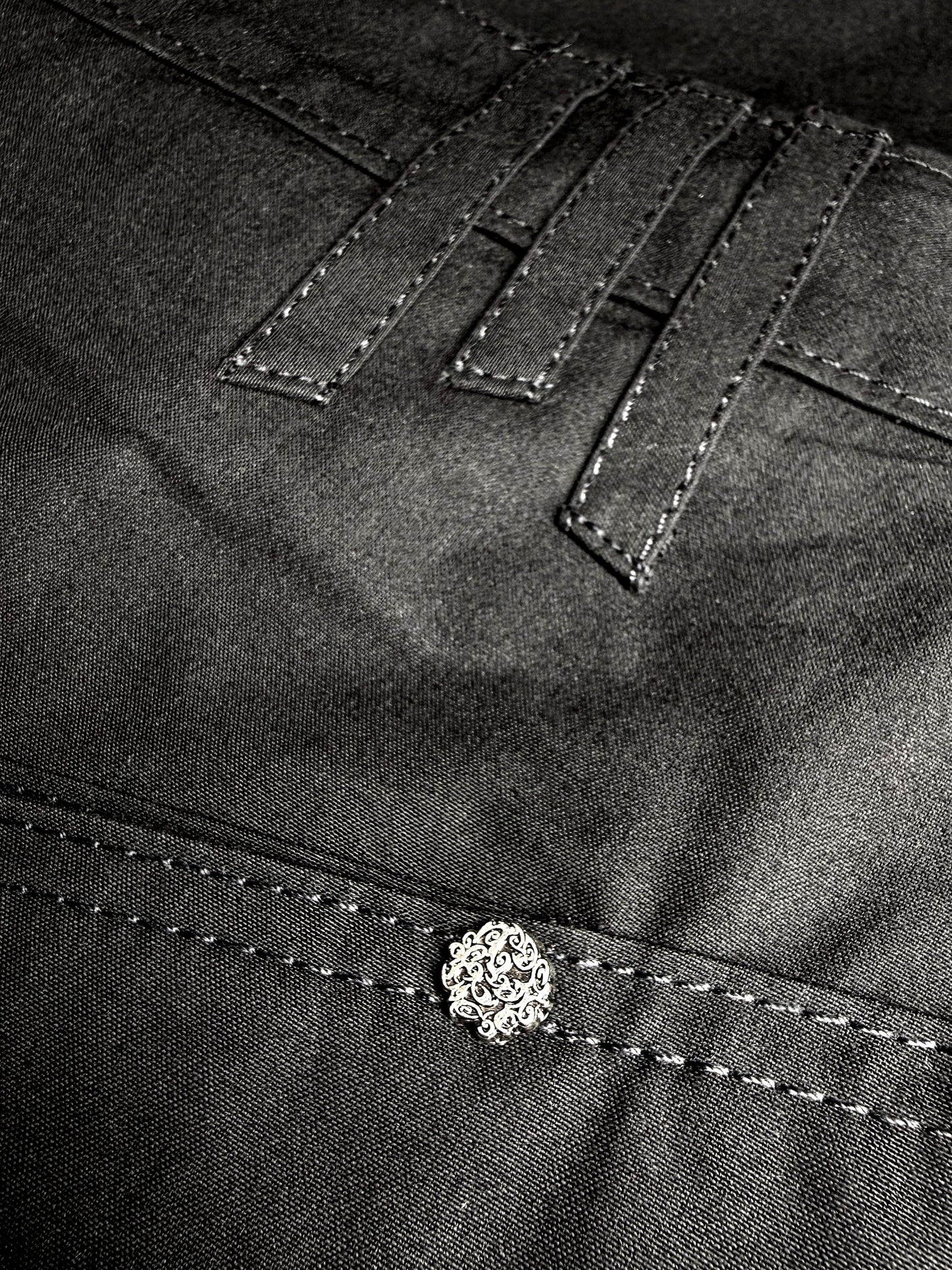 BLACK FRONTLINE TROUSERS