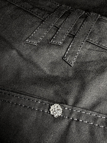 BLACK FRONTLINE TROUSERS