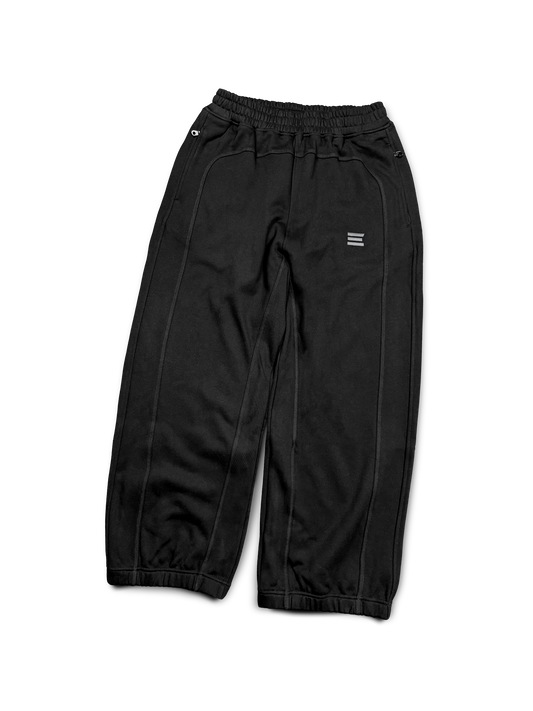BLACK OVERLOCK BOTTOMS