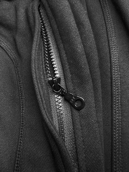 BLACK OVERLOCK BOTTOMS