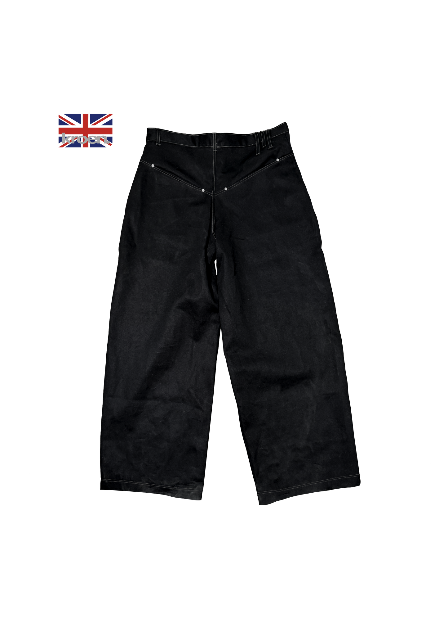 BLACK FRONTLINE TROUSERS