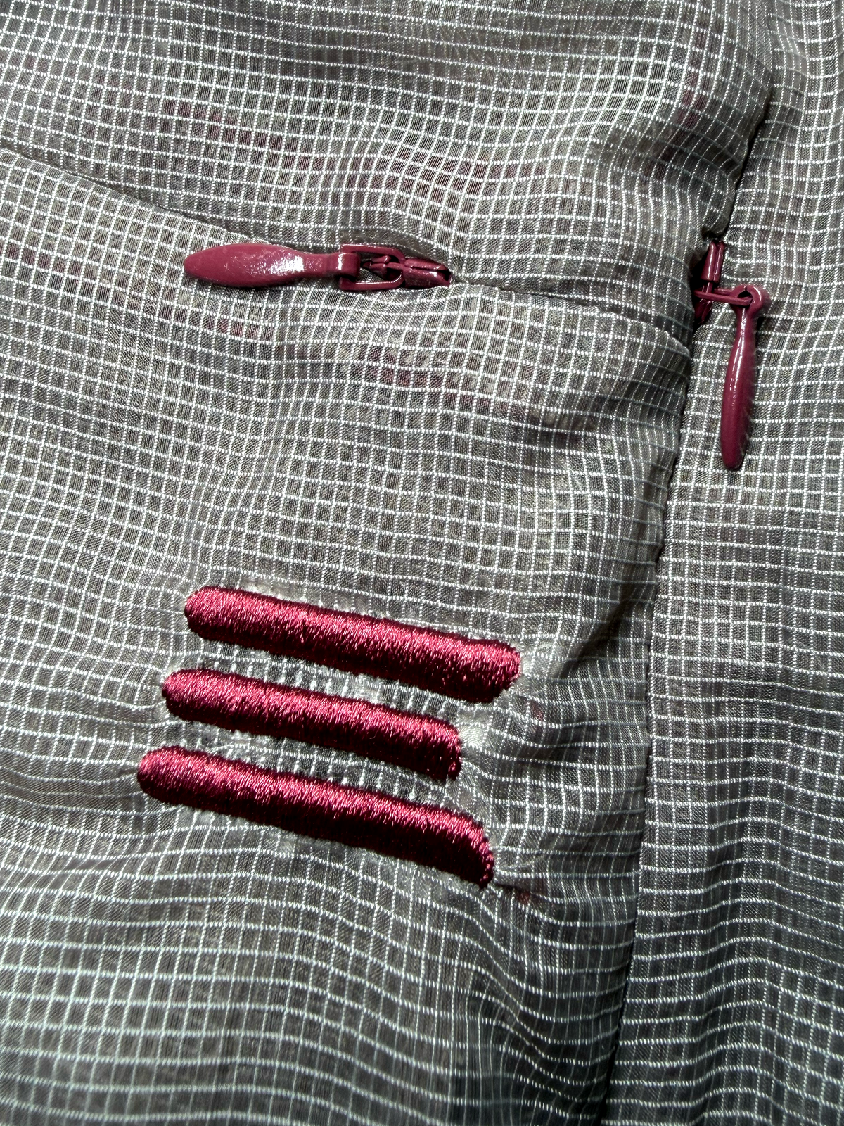 BURGUNDY SOLAR SHORTS
