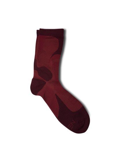 OXBLOOD OXYGEN SOCKS