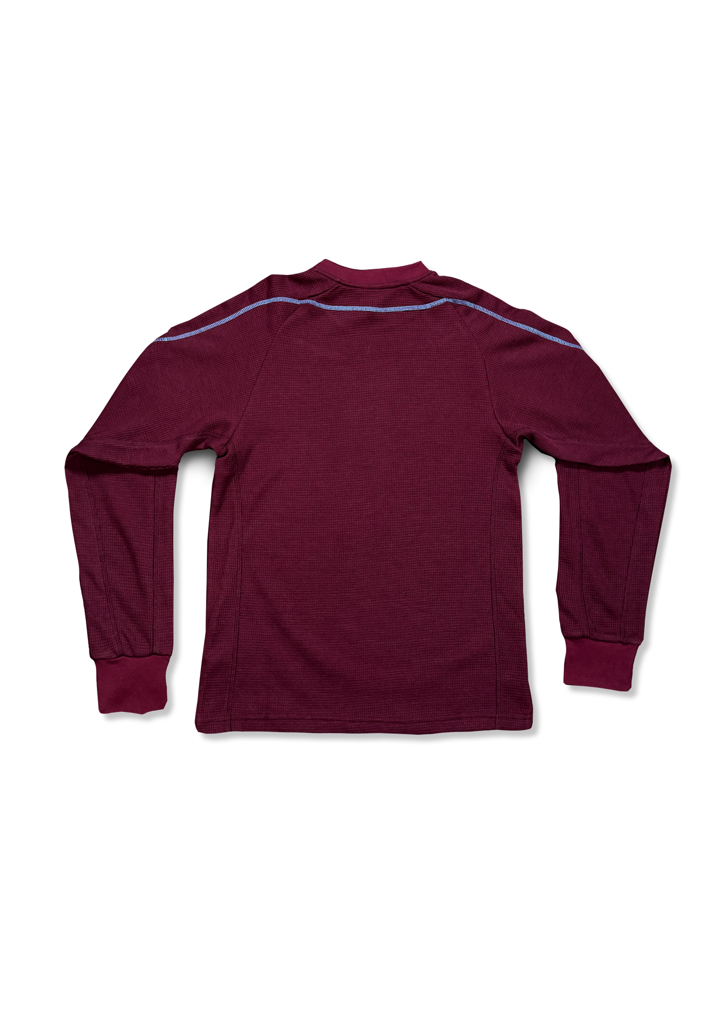 ELECTRIC PLUM OVERLOCK WAFFLE