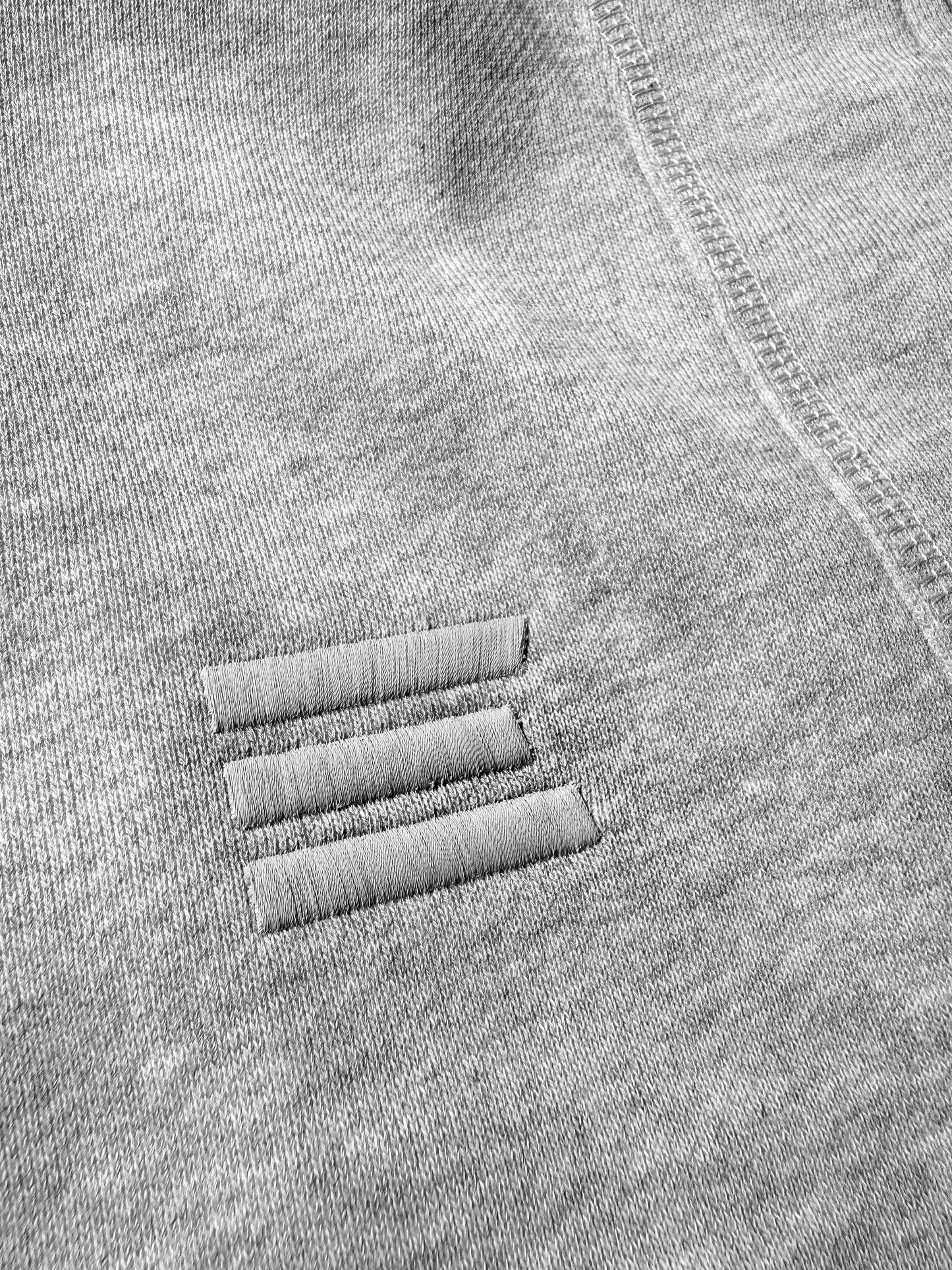 GREY OVERLOCK BOTTOMS