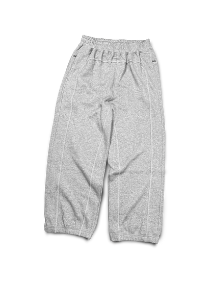 GREY OVERLOCK BOTTOMS