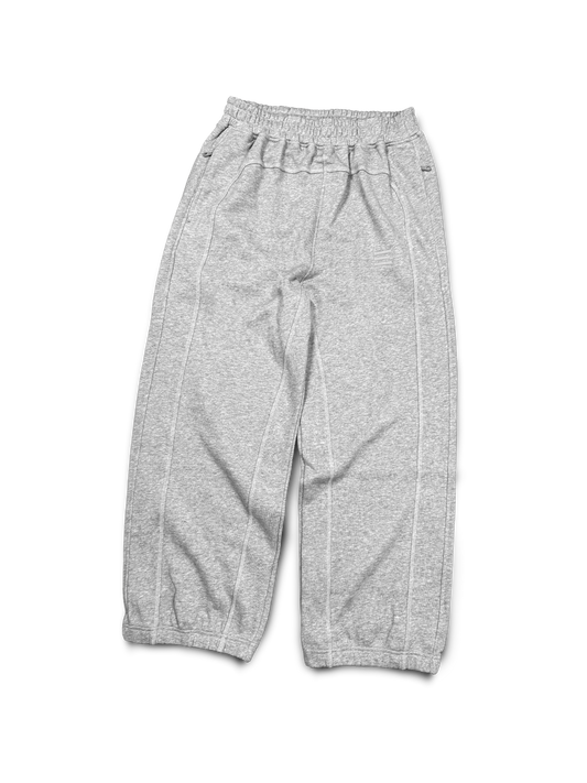GREY OVERLOCK BOTTOMS