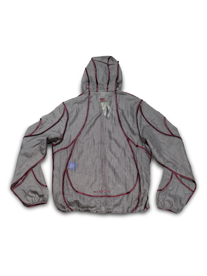 BURGUNDY SOLAR JACKET
