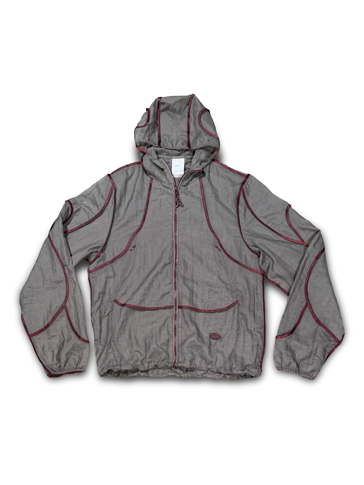 BURGUNDY SOLAR JACKET