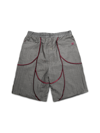 BURGUNDY SOLAR SHORTS