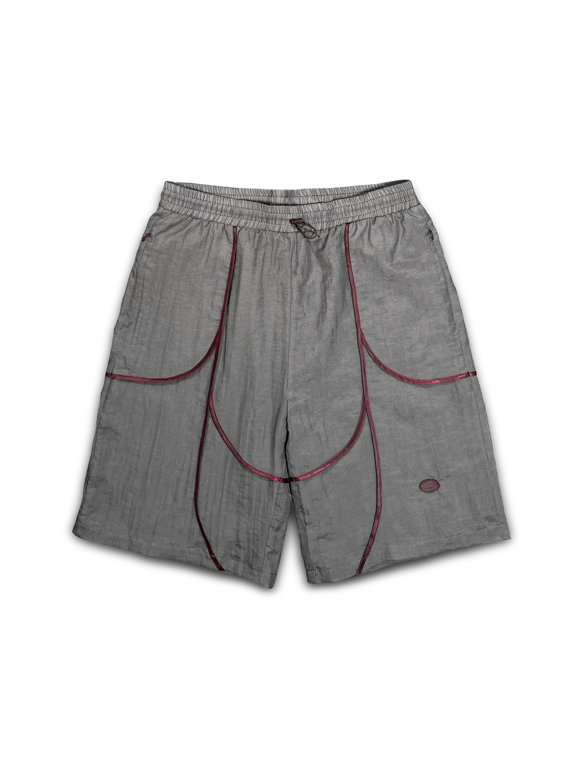 BURGUNDY SOLAR SHORTS