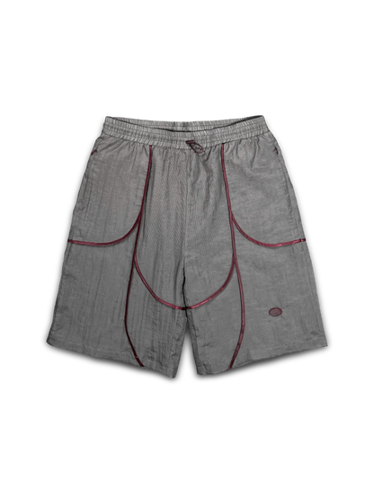 BURGUNDY SOLAR SHORTS