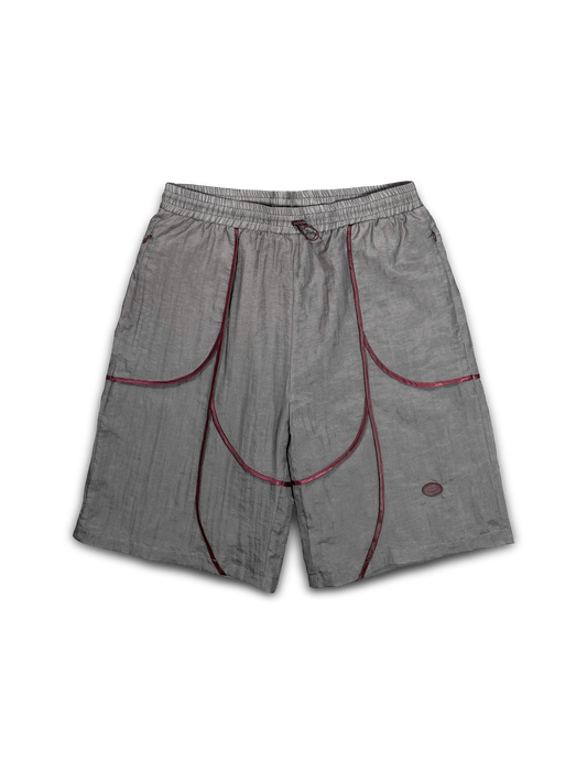 BURGUNDY SOLAR SHORTS