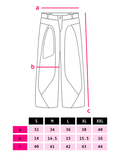 BLACK HURRICANE TROUSERS