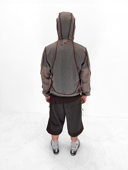 BURGUNDY SOLAR JACKET
