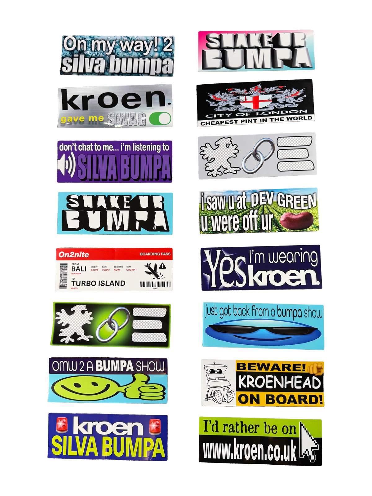 BUMPA STICKA PACK