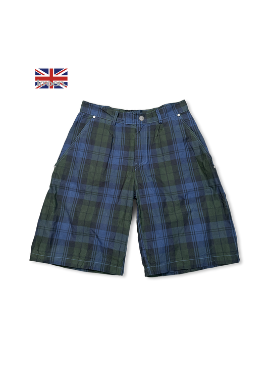 TARTAN METAL SHORTS